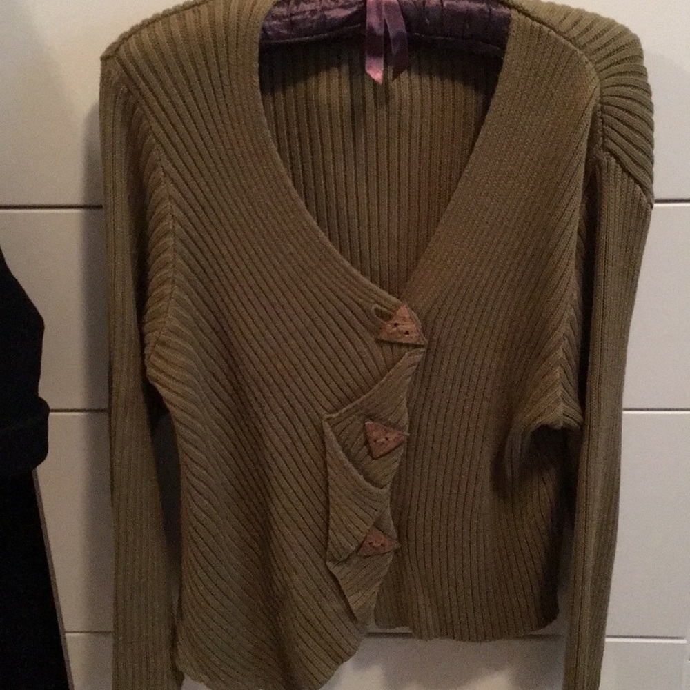 Trendy cotton sweater